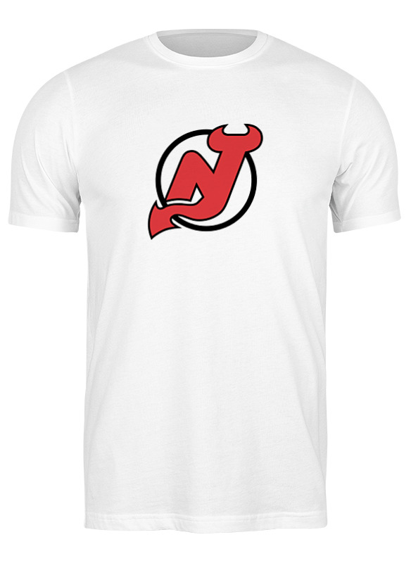 

Футболка мужская Printio Nj devils белая M, Белый, Nj devils