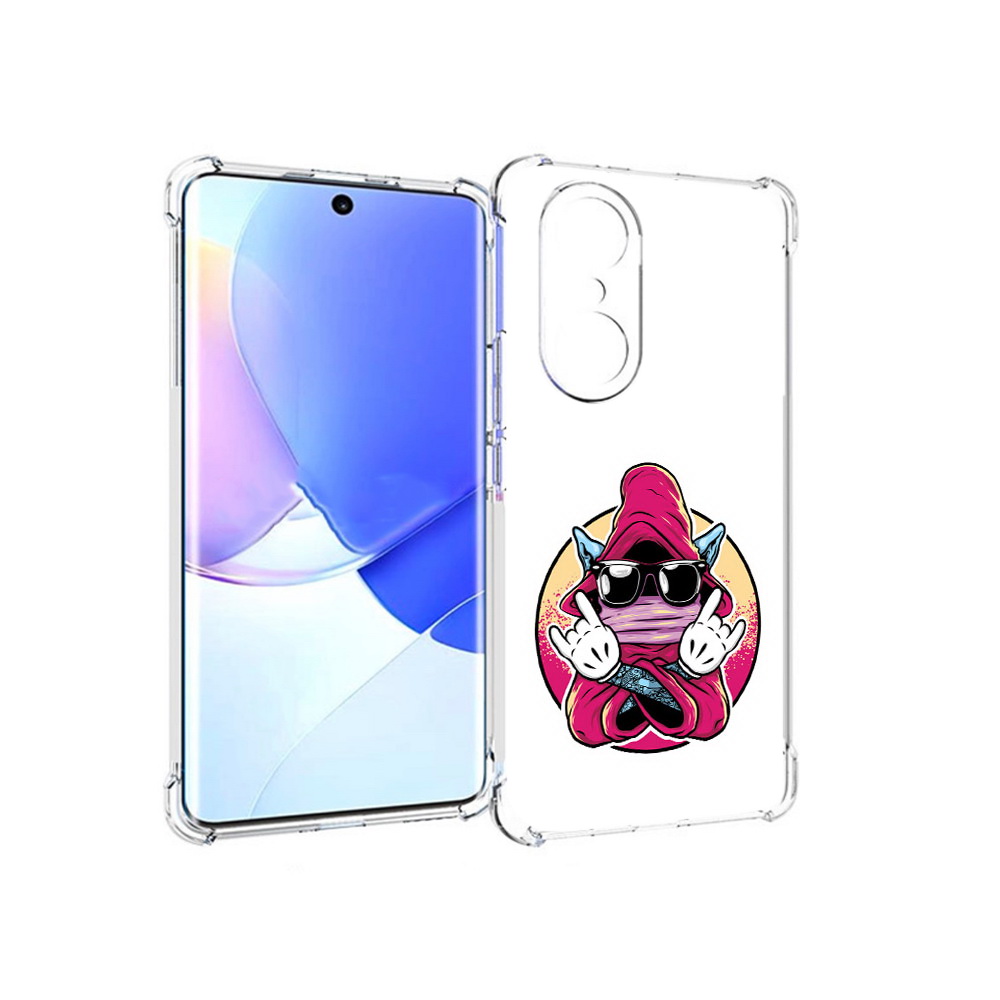 

Чехол MyPads Tocco для Honor 60 Pro йоу, Прозрачный, Tocco