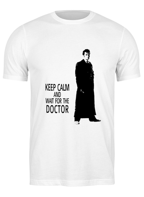 

Футболка мужская Printio Doctor who белая M, Белый, Doctor who