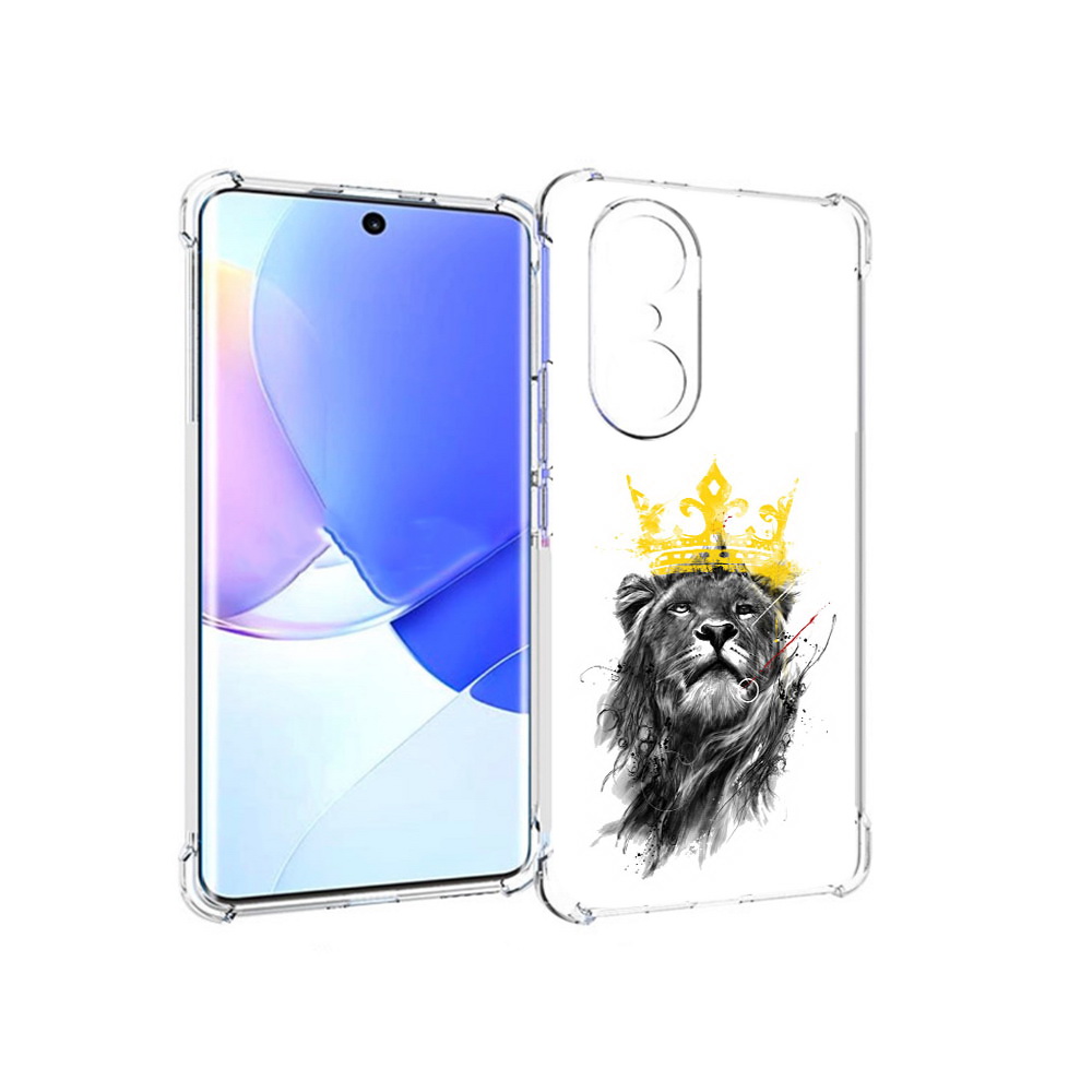 

Чехол MyPads Tocco для Honor 60 Pro король-лев, Прозрачный, Tocco