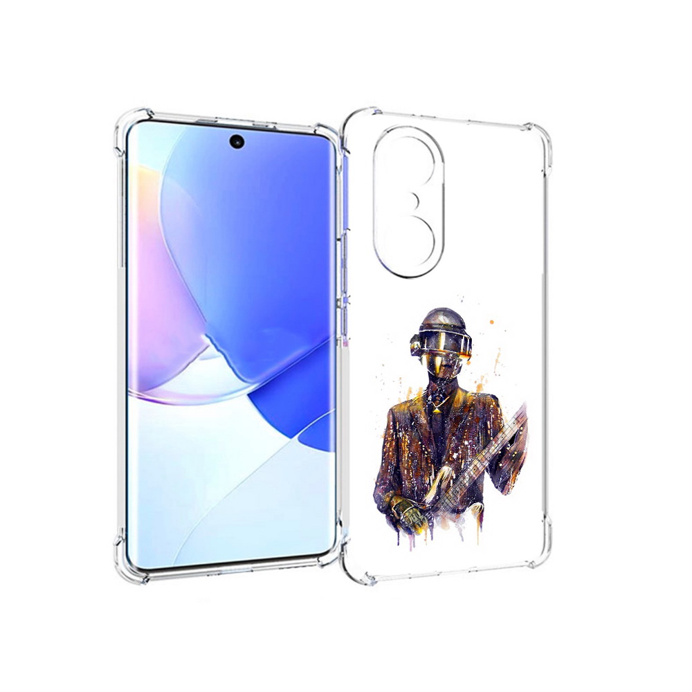 

Чехол MyPads Tocco для Honor 60 Pro космо-гитарист, Прозрачный, Tocco