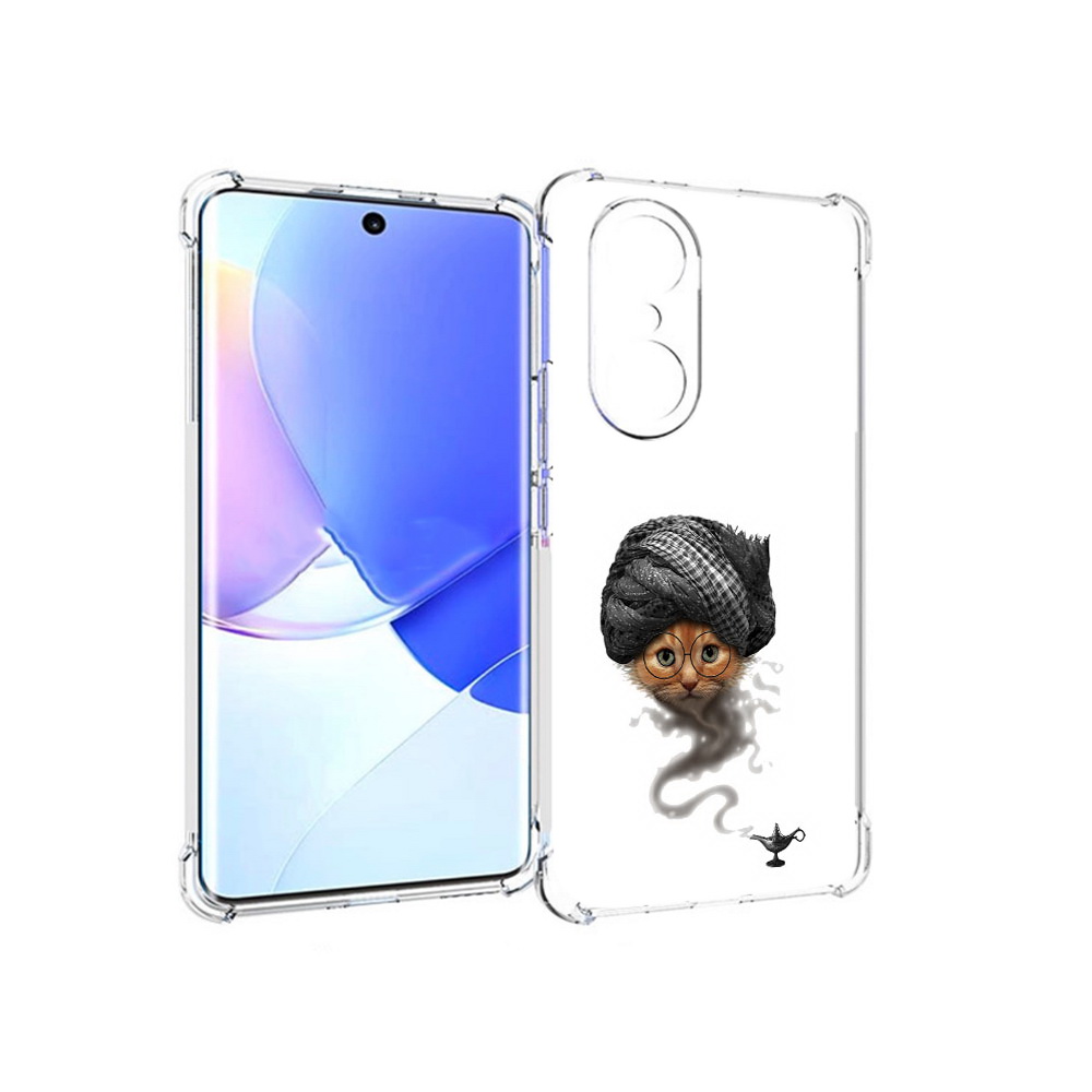 

Чехол MyPads Tocco для Honor 60 Pro кот джин, Прозрачный, Tocco