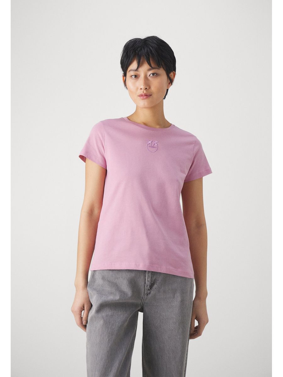 

Футболка женская Pinko P6921D09P розовая M, Розовый, P6921D09P