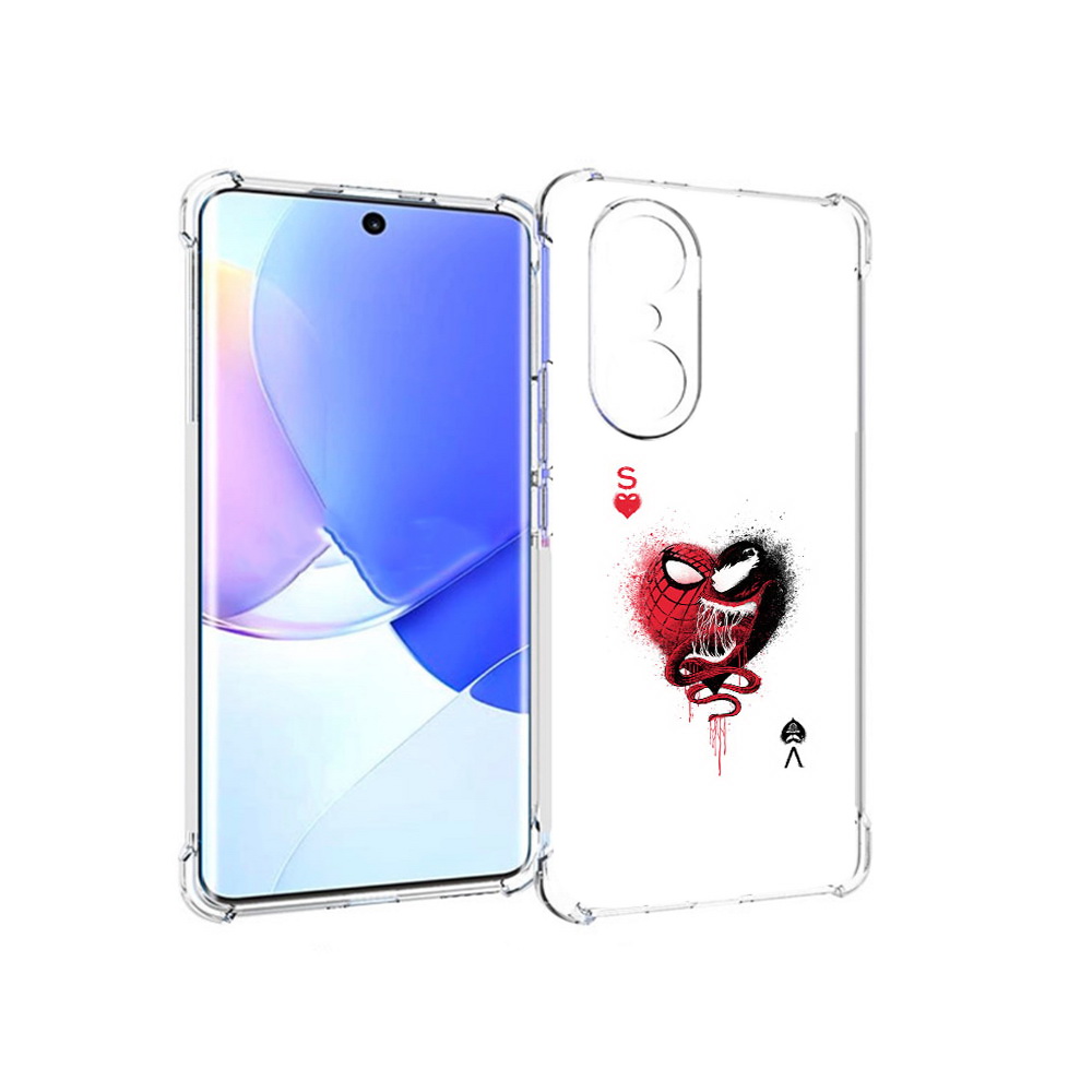 

Чехол MyPads Tocco для Honor 60 Pro Веном, Прозрачный, Tocco