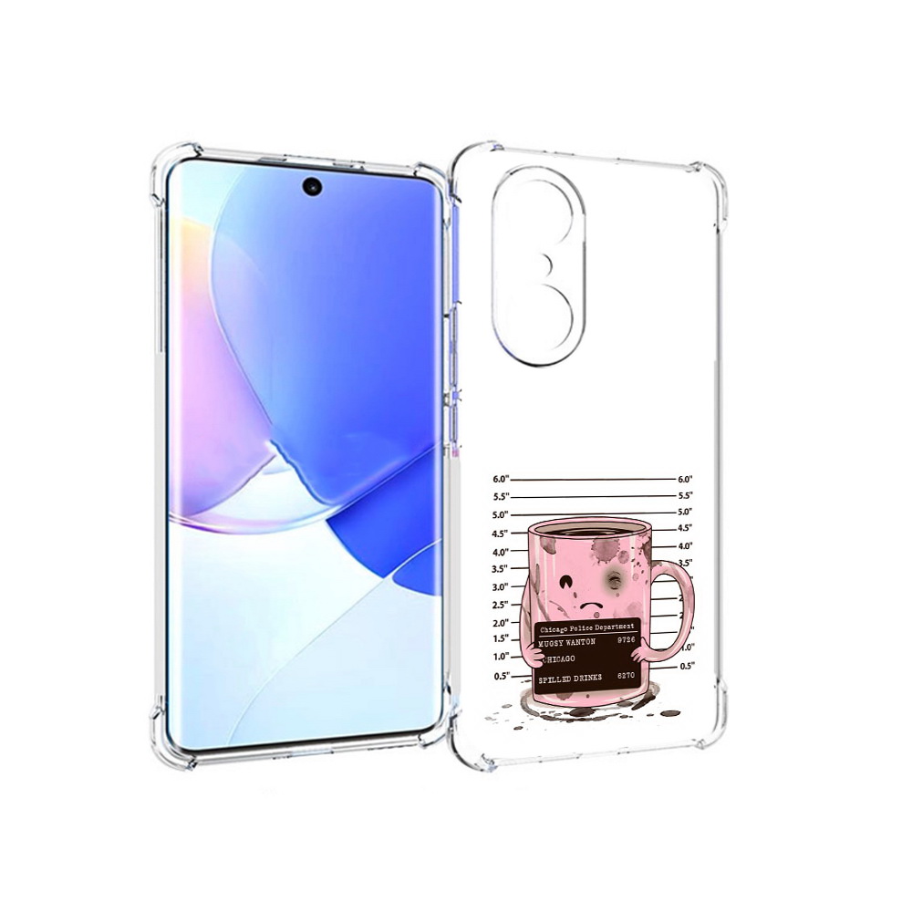 

Чехол MyPads Tocco для Honor 60 Pro кружка, Прозрачный, Tocco