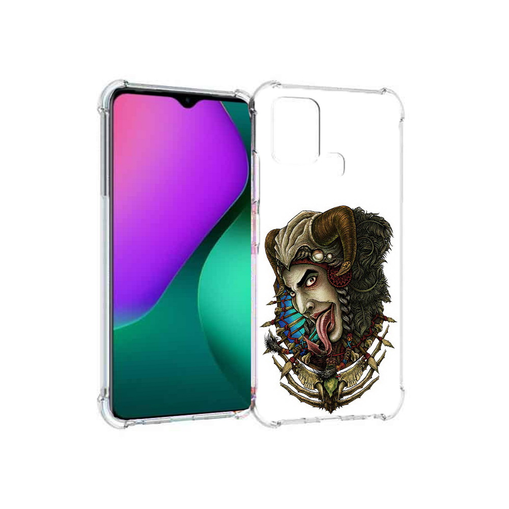 

Чехол MyPads Tocco для Infinix Hot 10 Play длинный язык, Прозрачный, Tocco