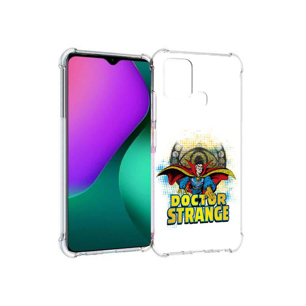 

Чехол MyPads Tocco для Infinix Hot 10 Play доктор стренж рисунок, Прозрачный, Tocco