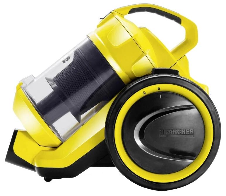 Пылесос Karcher VC 3 желтый, черный пылесос karcher wd 2 plus v 12 6 18 c желтый