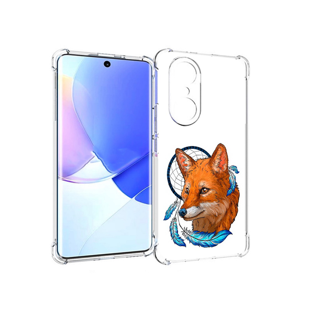 

Чехол MyPads Tocco для Honor 60 Pro лиса и ловец снов, Прозрачный, Tocco