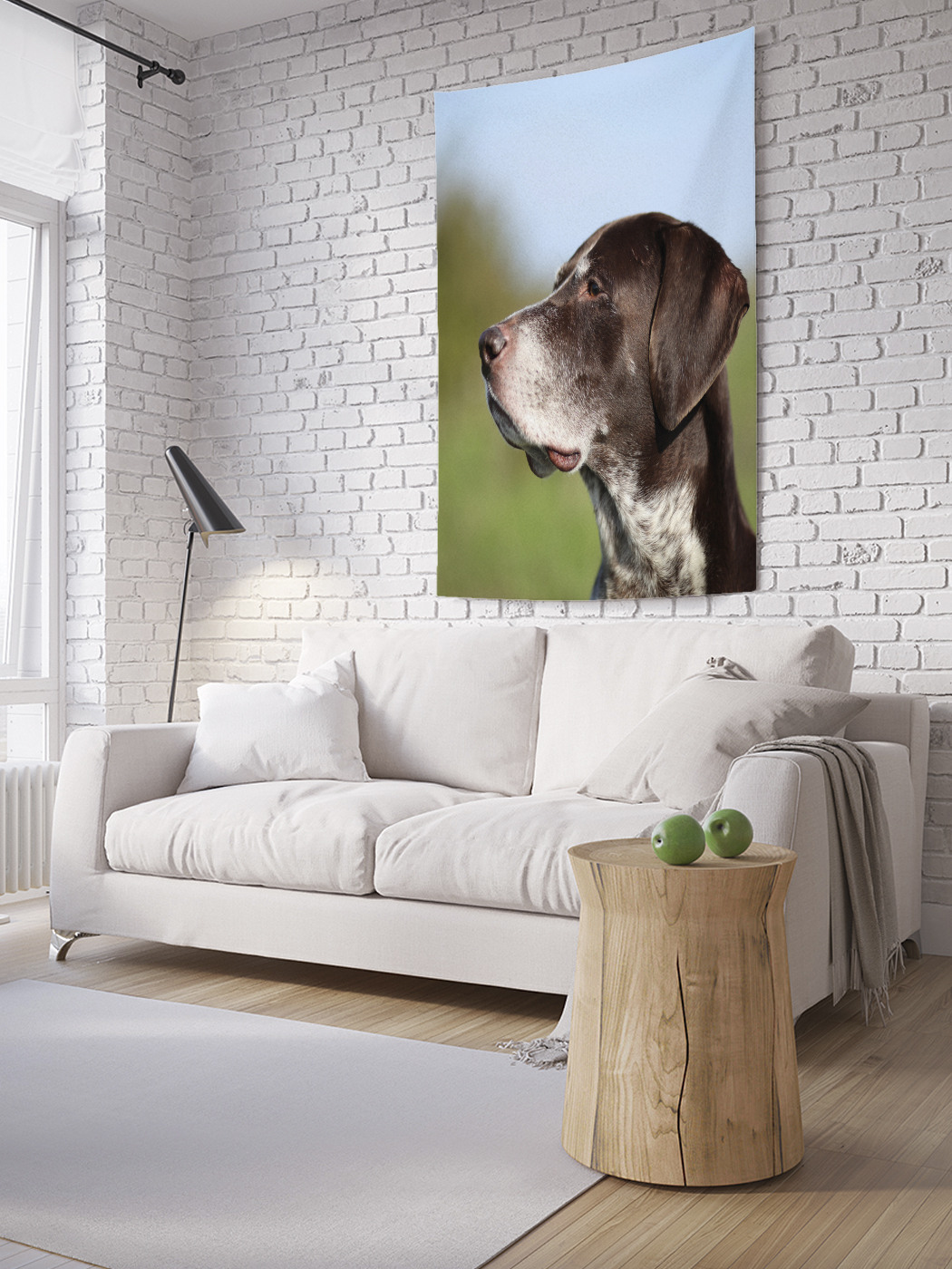 

Вертикальное фотопанно на стену JoyArty Готов к охоте 150x200 см, Готов к охоте