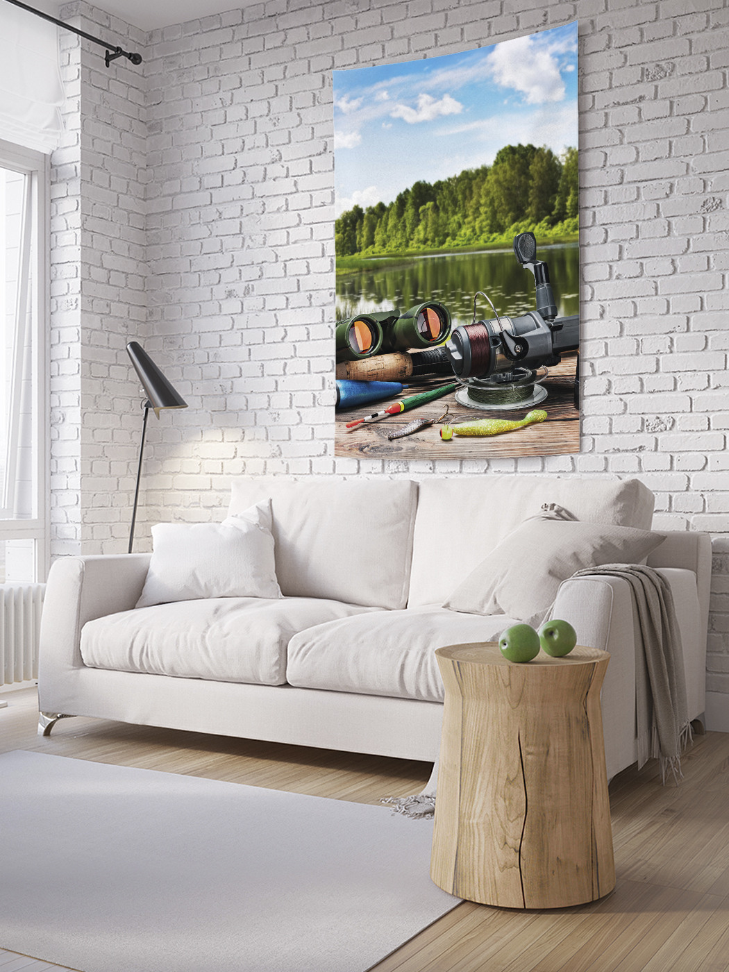 

Вертикальное фотопанно на стену JoyArty Атрибуты охотника 150x200 см, Атрибуты охотника