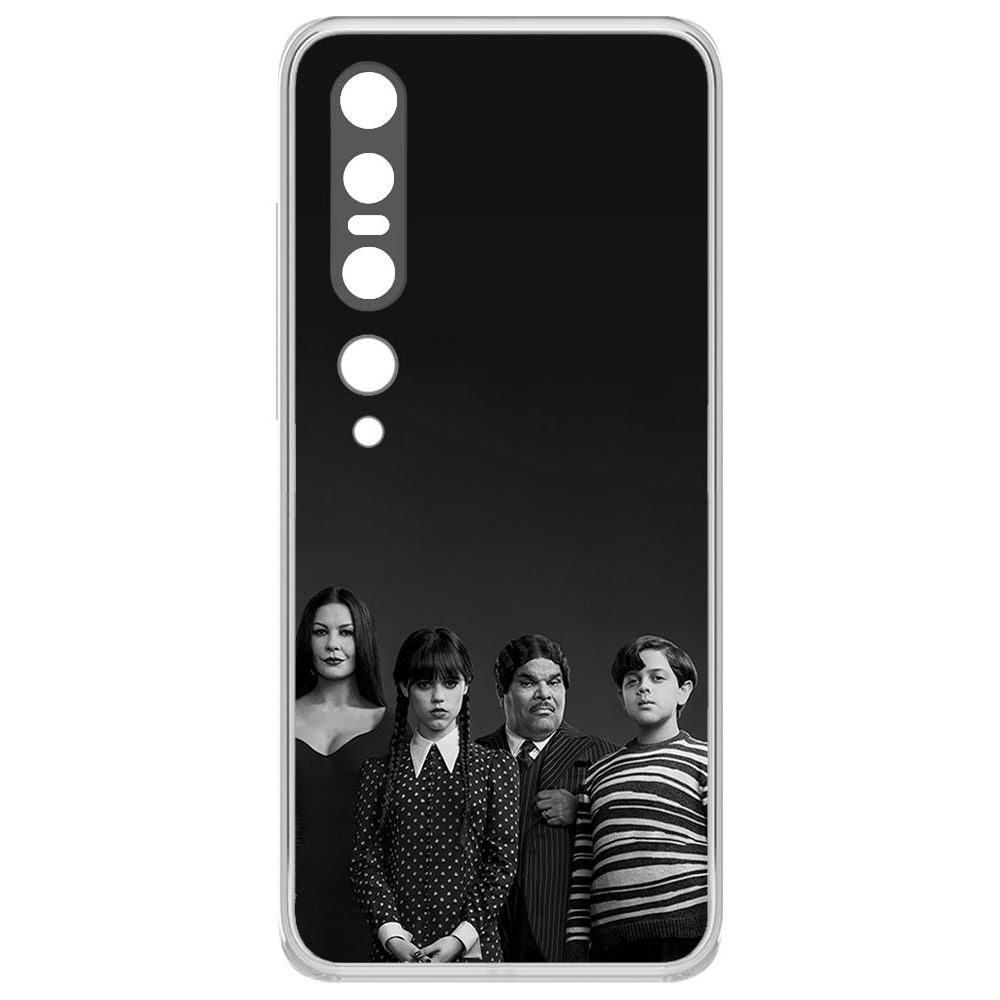 

Чехол-накладка Krutoff Clear Case Уэнсдей Аддамс - Семейка Аддамс для Xiaomi Mi 10, Прозрачный