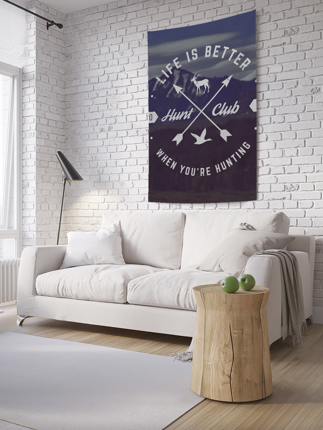 

Вертикальное фотопанно на стену JoyArty Охотничий клуб 150x200 см, Охотничий клуб