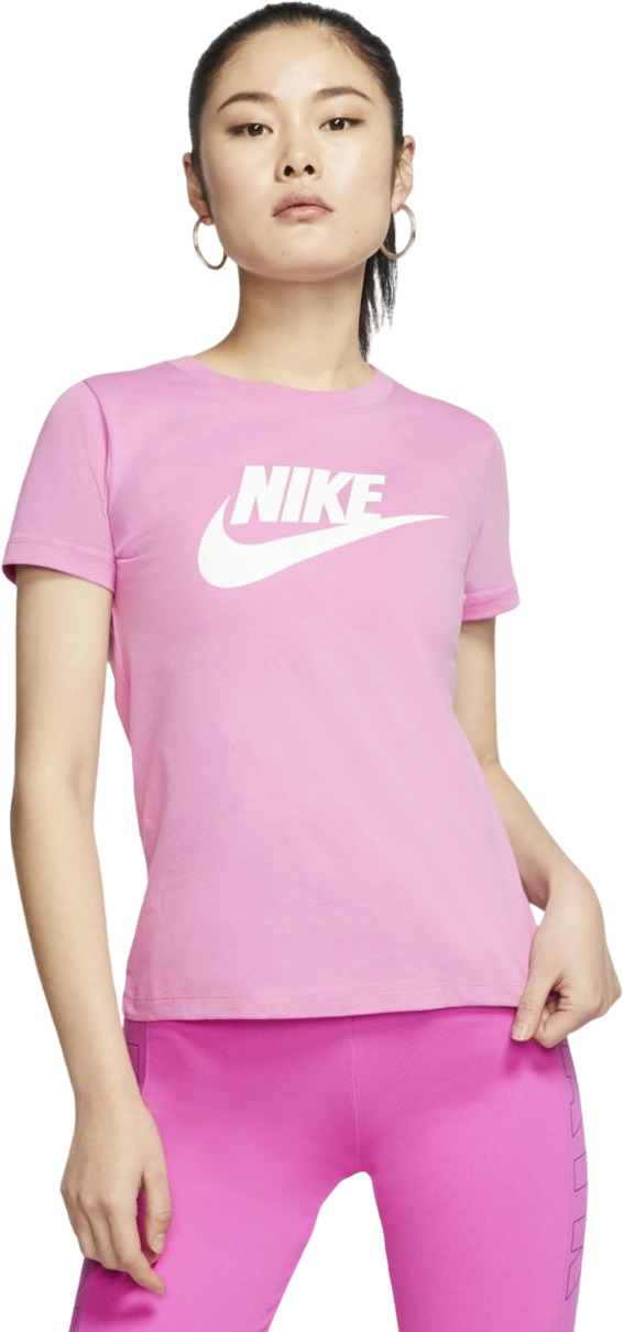 Футболка женская Nike Sportswear Essential розовая XS