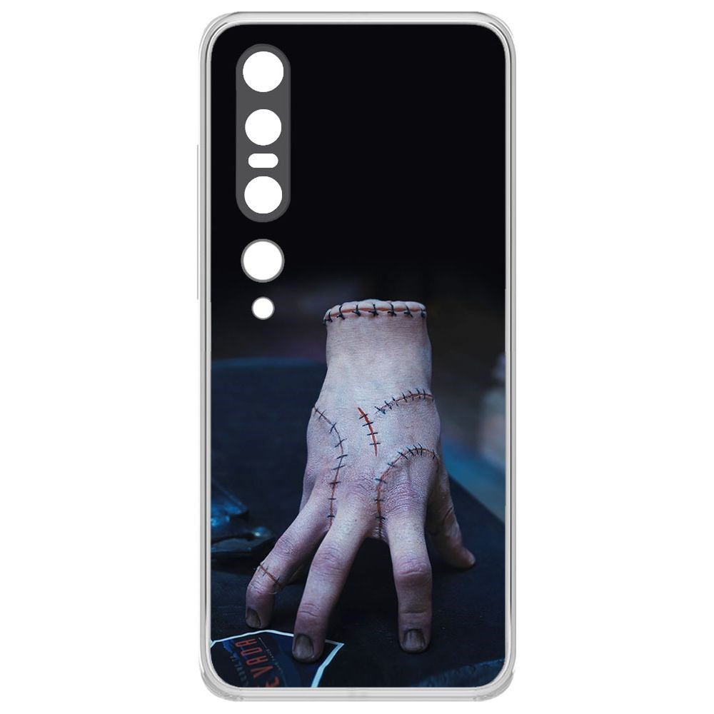 

Чехол-накладка Krutoff Clear Case Уэнсдей Аддамс - Вещь для Xiaomi Mi 10 Pro, Прозрачный