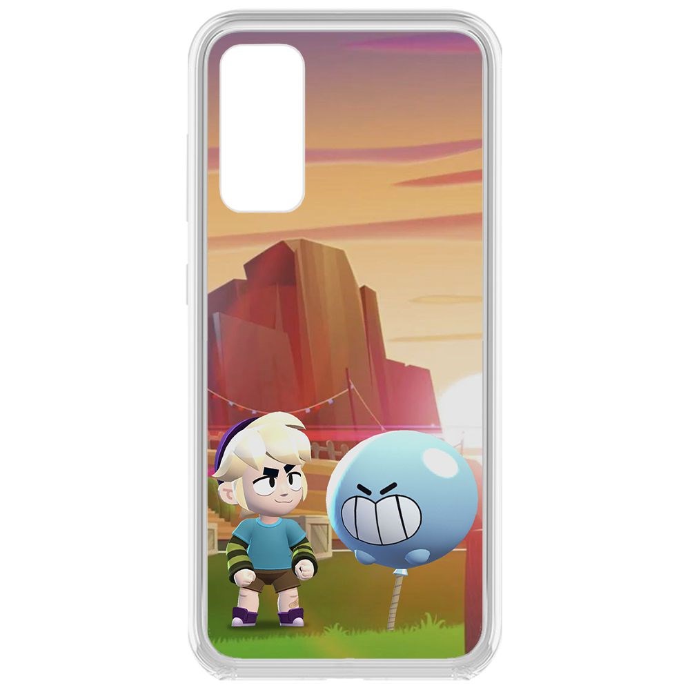 

Чехол-накладка Brawl Stars-Гас для Samsung Galaxy S20 FE