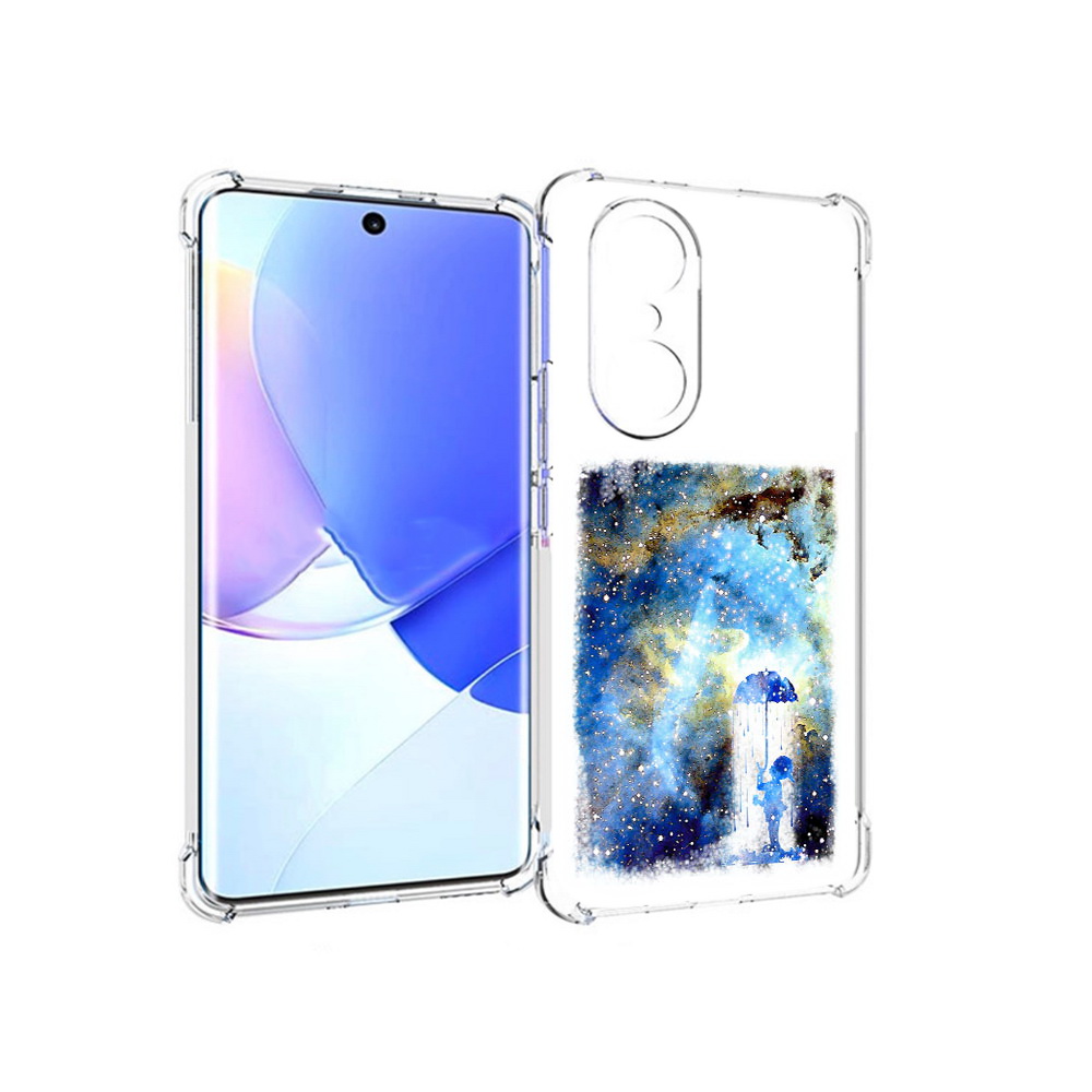 

Чехол MyPads Tocco для Honor 60 Pro мальчик в небе, Прозрачный, Tocco
