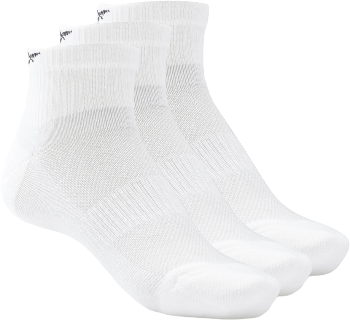 

Комплект носков унисекс Reebok Te Ank Sock 3P белых XS, Te Ank Sock 3P