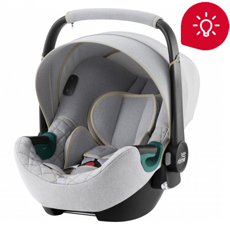 фото Автокресло britax roemer baby-safe isense серый