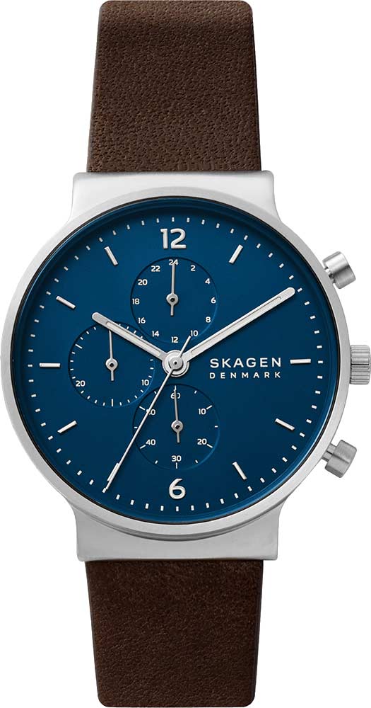 фото Наручные часы мужские skagen skw6765 коричневые