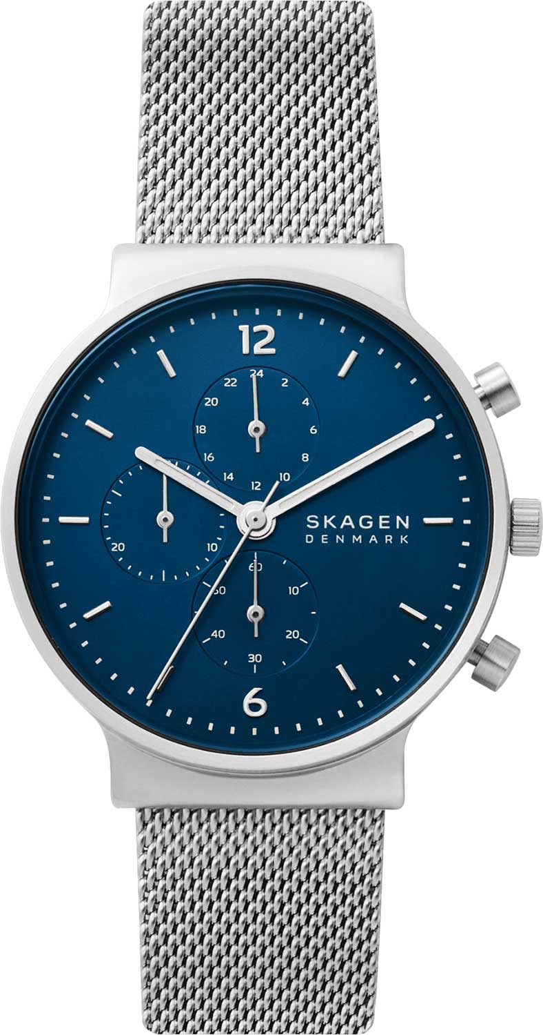 фото Наручные часы мужские skagen skw6764 серебристые