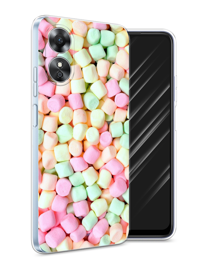 

Чехол Awog на Oppo A17 "Marshmallows", Зеленый;желтый;розовый, 2512050-10