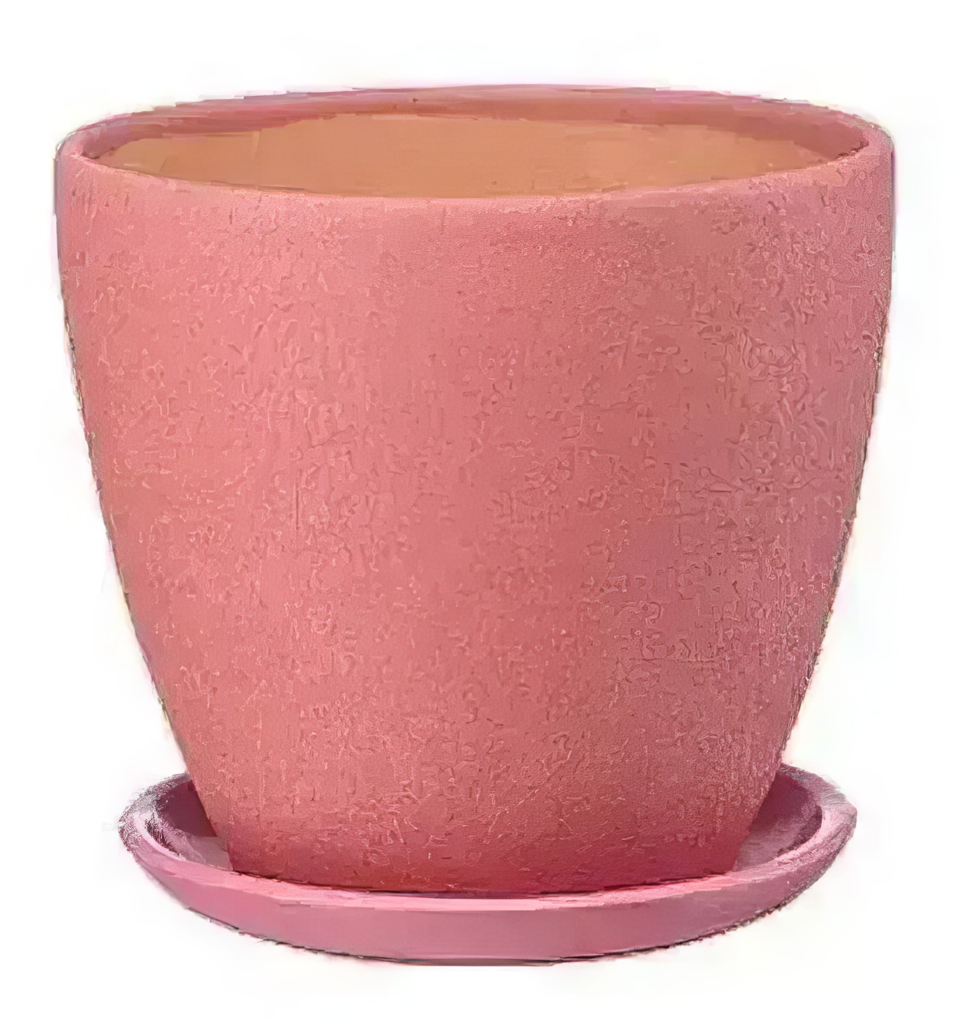 Цветочный горшок Sima-lend Шелк 1.4 л розовый