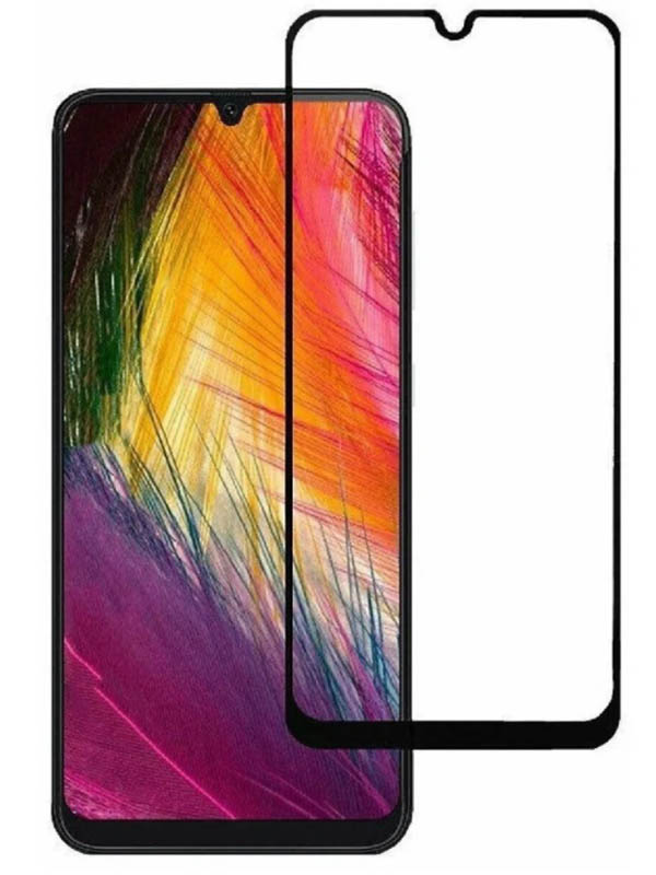 фото Защитное стекло luazon для samsung a20/a30/a50 2019 9d full glue 0.33mm black 5084163