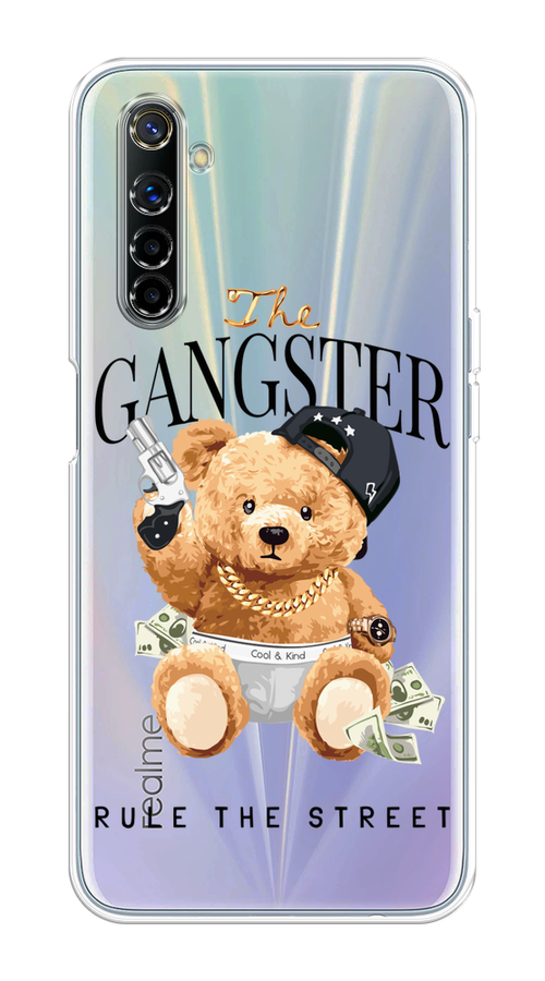 

Чехол на Realme 6 "The Gangster", Бежевый;серый;черный, 252750-6