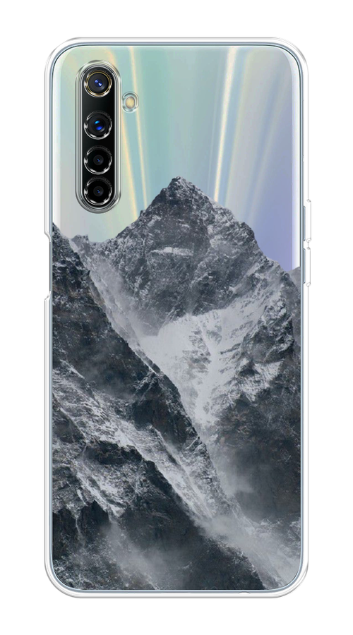 

Чехол на Realme 6 "Горы арт 4", Серый;бежевый, 252750-2