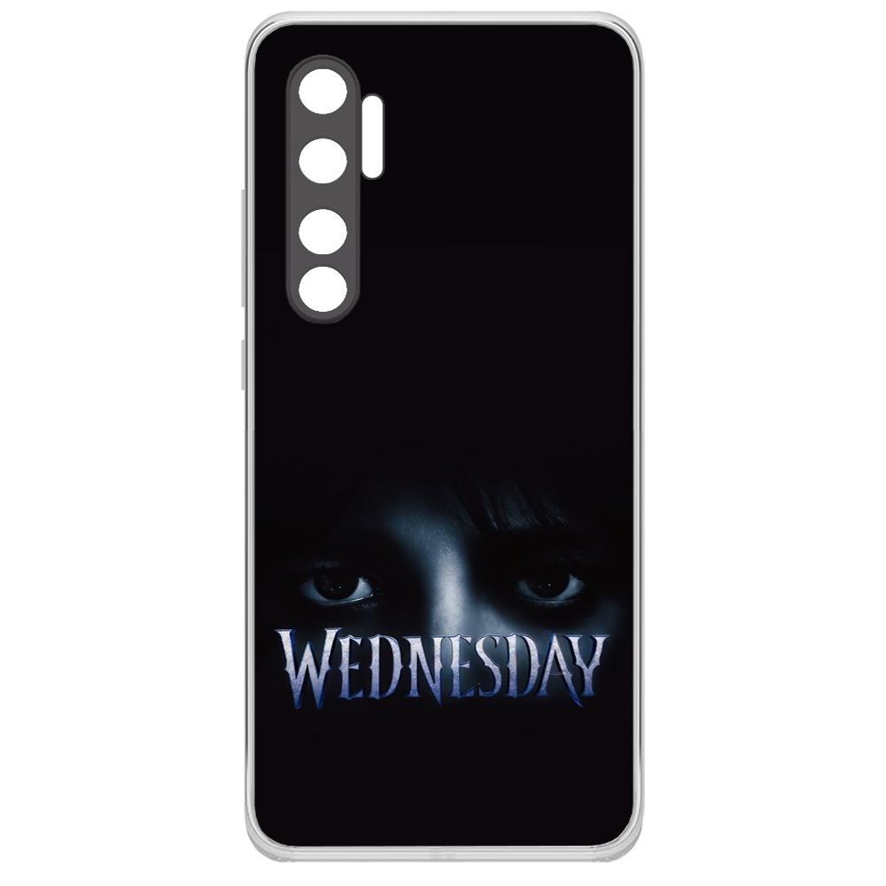 

Чехол-накладка Krutoff Clear Case Уэнсдей Аддамс - Логотип для Xiaomi Mi Note 10 Lite