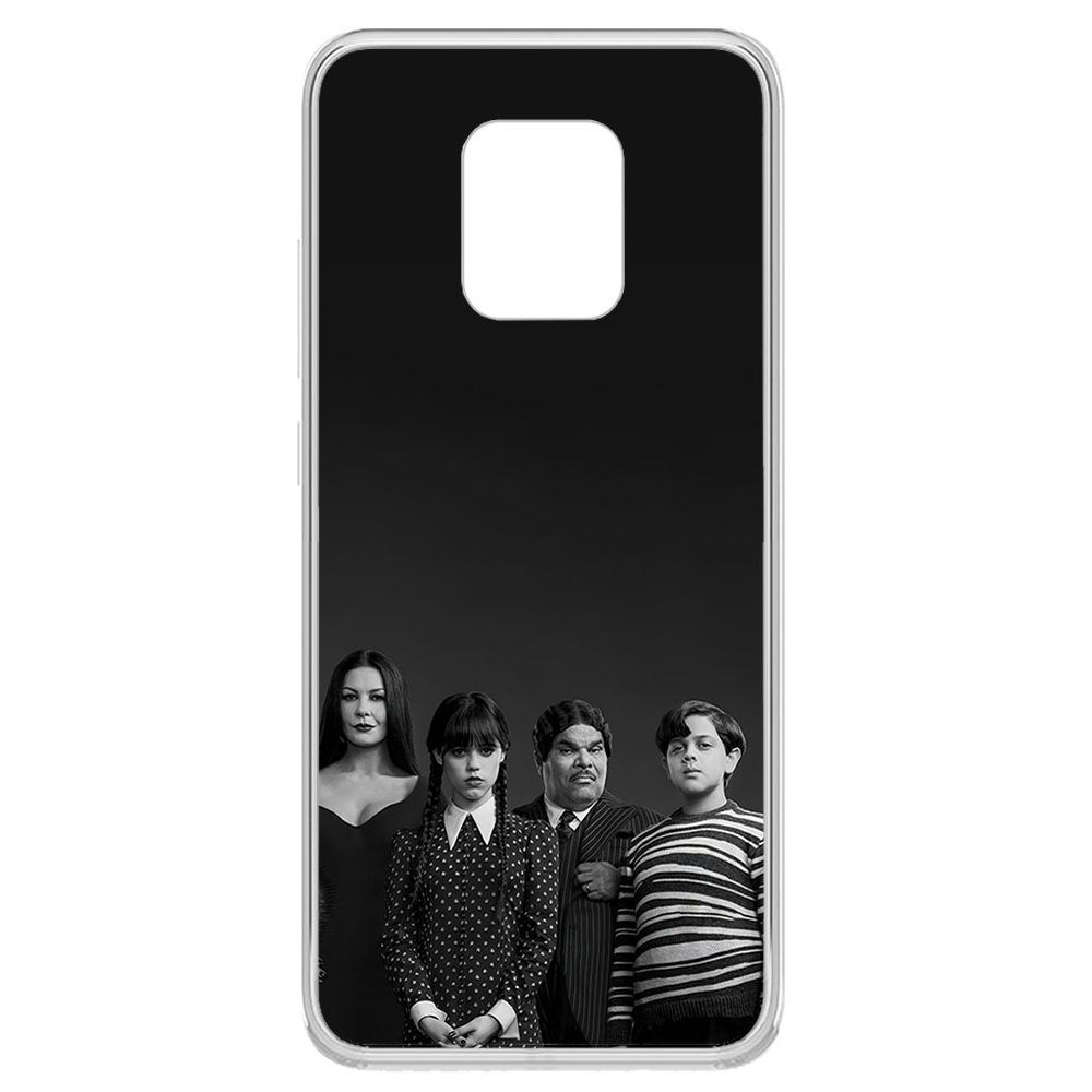 Чехол-накладка Krutoff Clear Case Уэнсдей Аддамс - Семейка Аддамс для Xiaomi Redmi 10X 5G