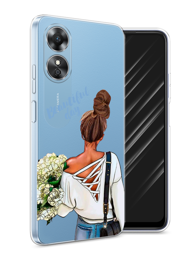 

Чехол Awog на Oppo A17 "Beautiful day vector", Коричневый;белый;зеленый, 2512050-6