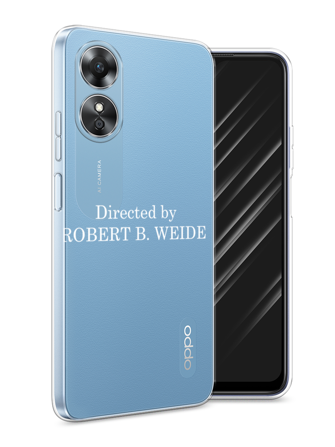 Чехол Awog на Oppo A17 "Robert B Weide" 2512050-6 прозрачный