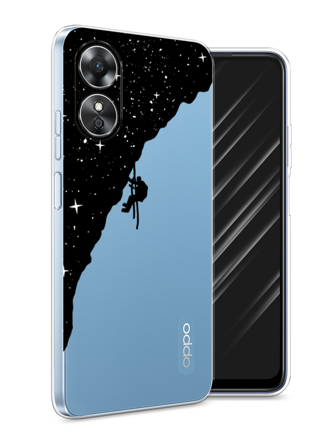 

Чехол Awog на Oppo A17 "Скалолаз в космосе", Черный;белый;бежевый, 2512050-4