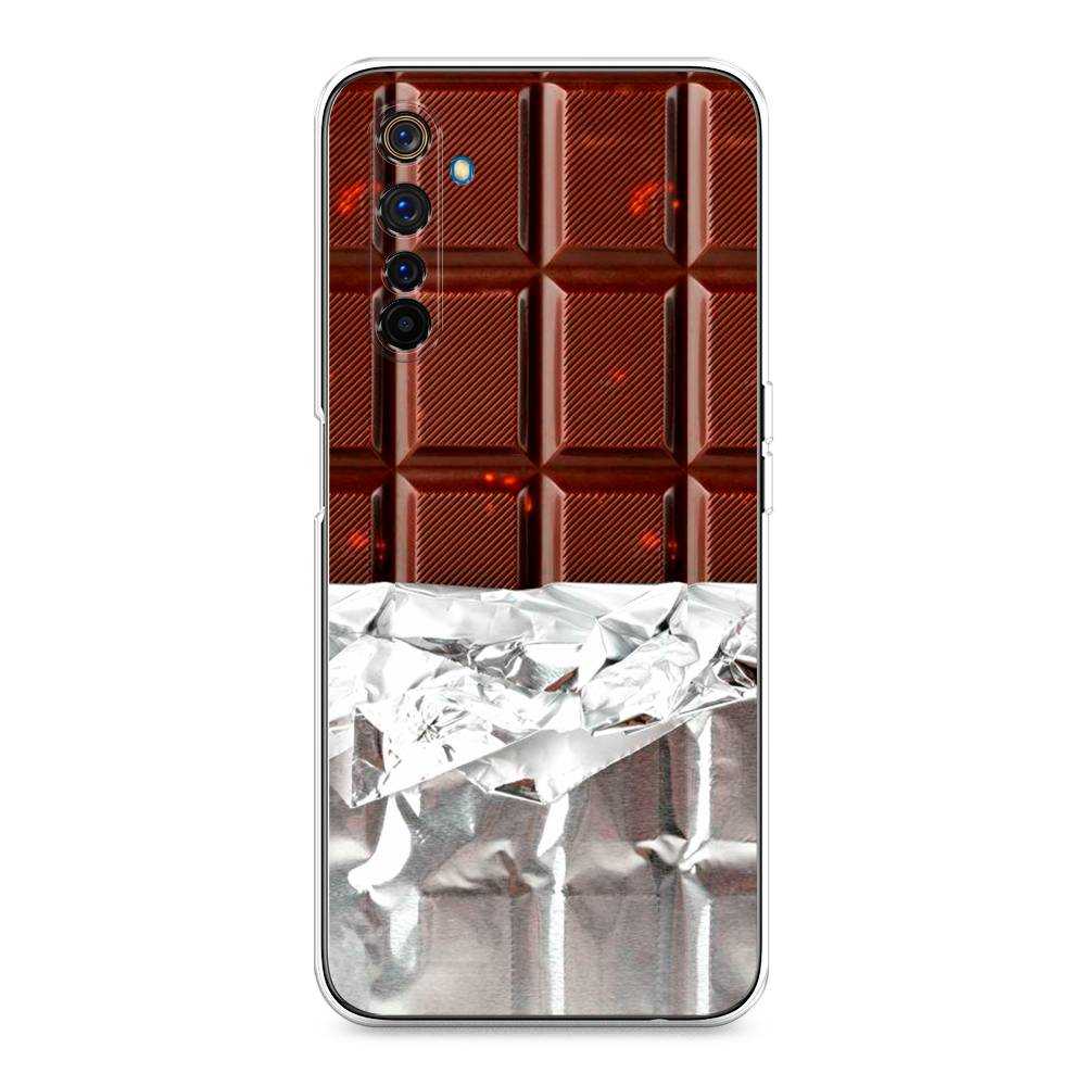 

Чехол на Realme 6 Pro "Шоколад в обертке", Коричневый, 252850-6