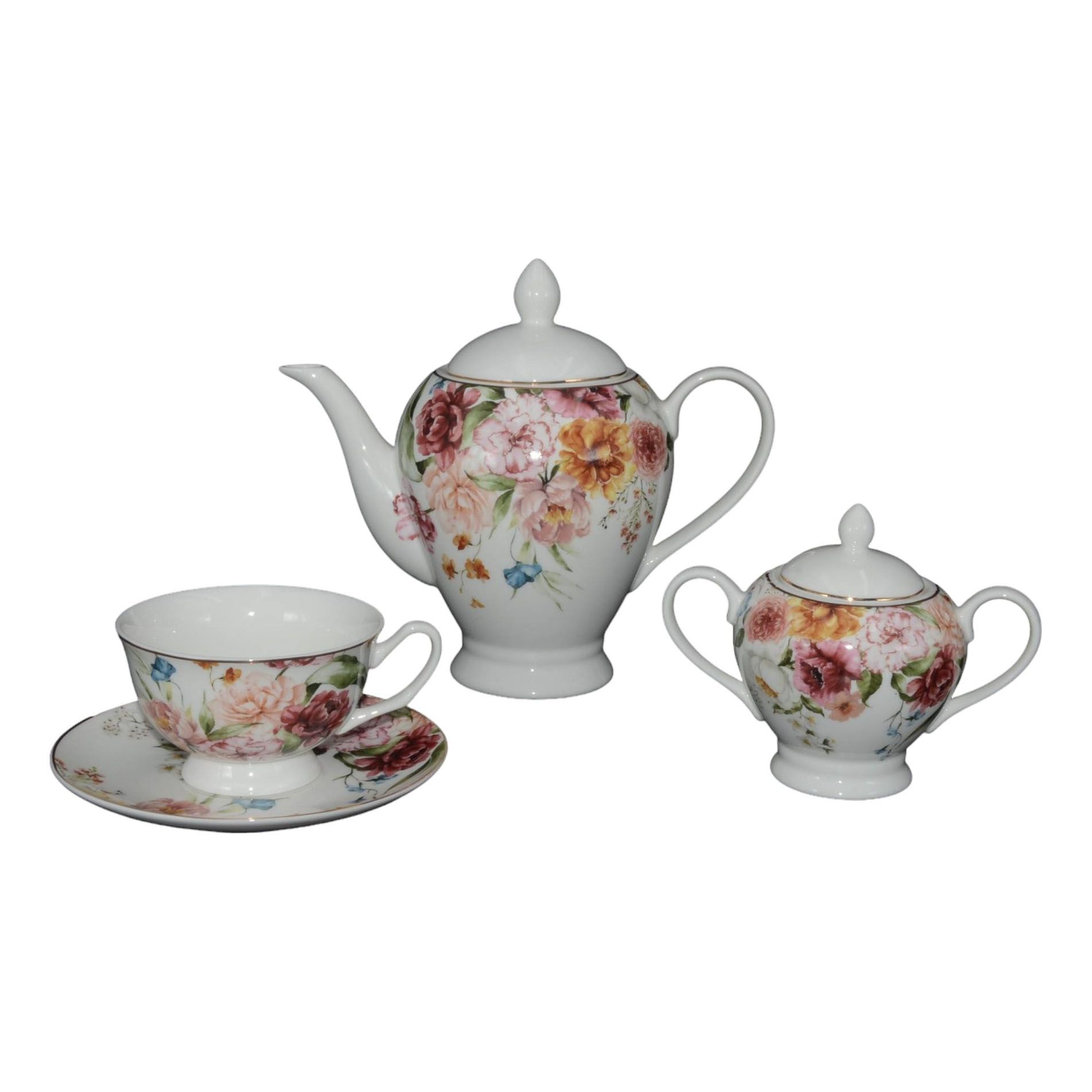 

Чайный сервиз French garden Wendy 6 персон 14 предметов, Разноцветный