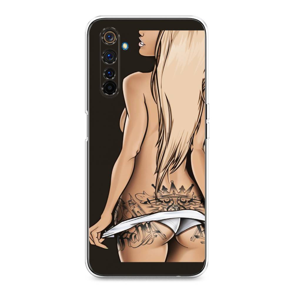 

Чехол на Realme 6 Pro "Обнаженная девушка", 252850-6