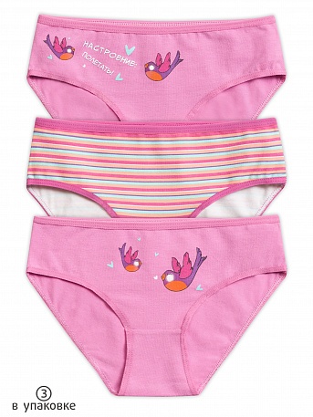 

Трусы для девочек Pelican GULB3227/1(3) Цв. розовый р. 98, GULB3227/1(3)