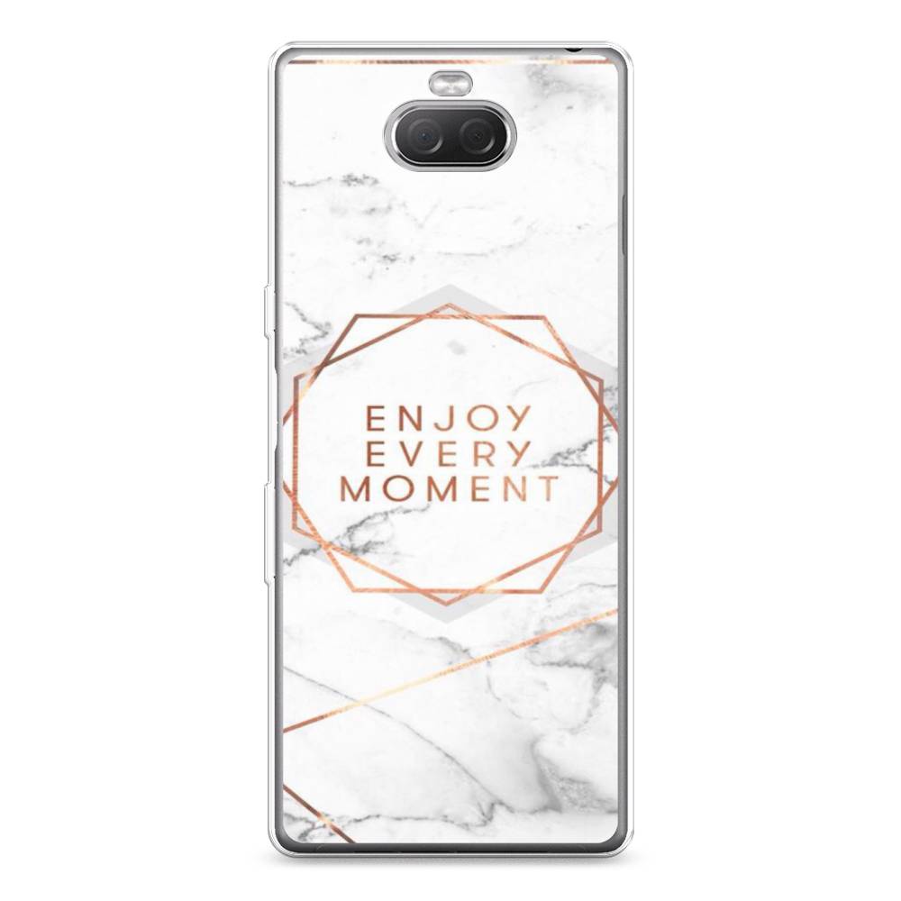 

Силиконовый чехол "Enjoy every moment мрамор" на Sony Xperia XA3 Ulta, 53950-7