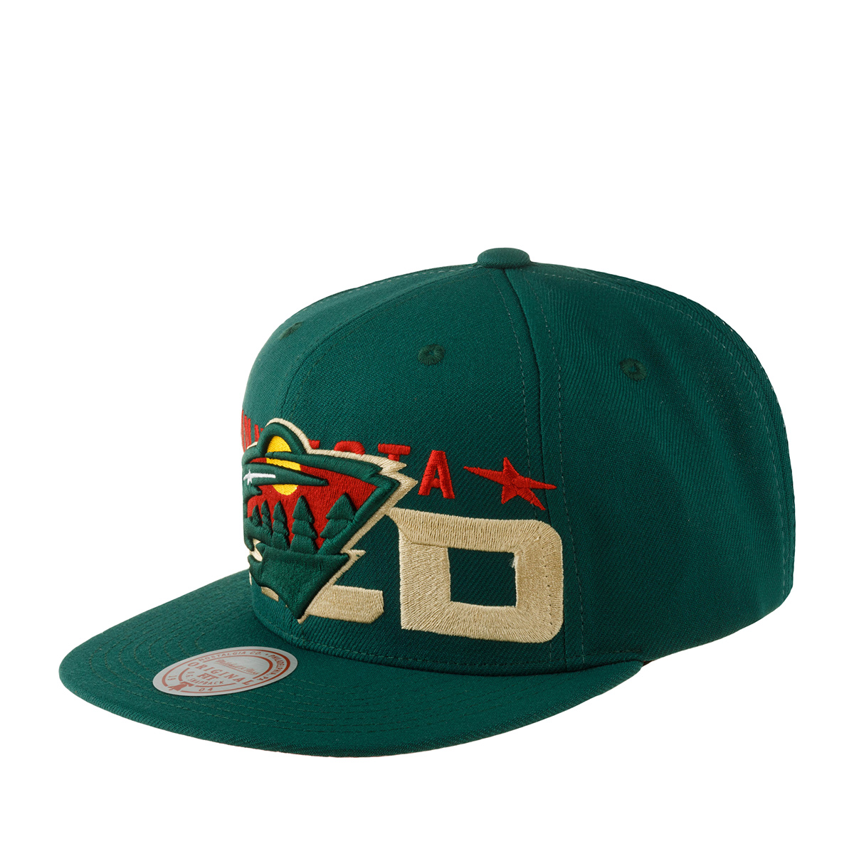 

Бейсболка унисекс Mitchell & Ness HHSS7645-MWIYYPPP Minnesota Wild NHL зеленая, Зеленый, HHSS7645-MWIYYPPP Minnesota Wild NHL