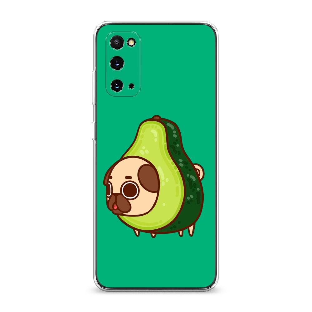 

Чехол на Samsung Galaxy S20 "Мопс авокадик", Зеленый, 29250-1