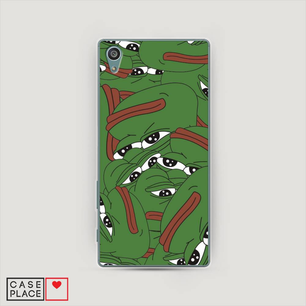

Чехол Awog на Sony Xperia Z5 "Печальный frog", Разноцветный, 52150-9