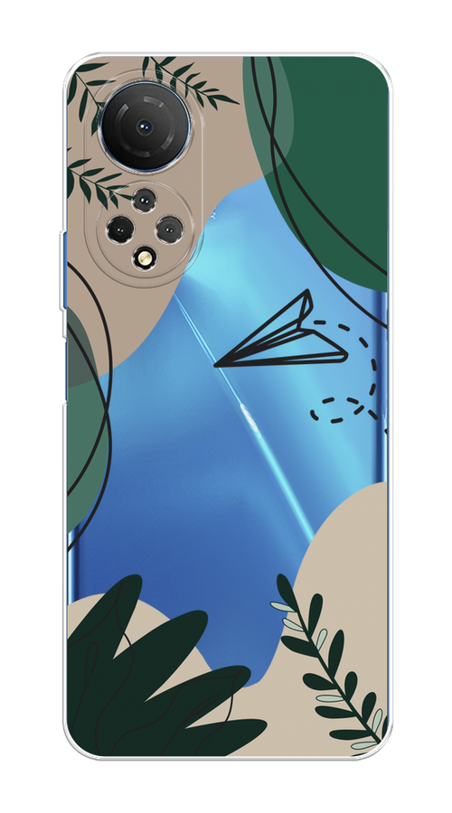 

Чехол на Honor X7 2022 "Secret Garden", Зеленый;бежевый;черный, 6108850-1