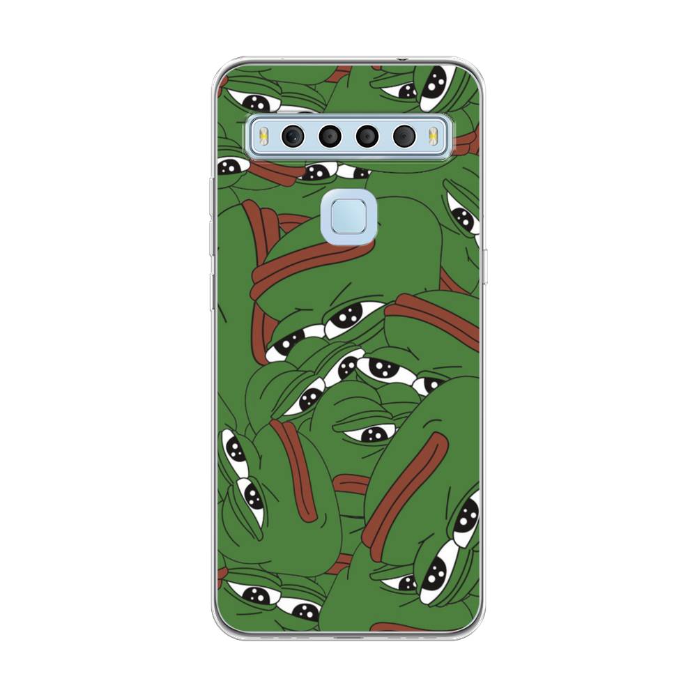

Чехол Awog на TCL 10L "Печальный frog", Разноцветный, 290250-9