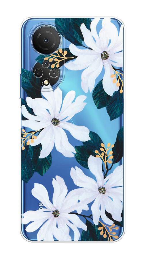

Чехол на Honor X7 2022 "Delilah Flower", Зеленый;белый, 6108850-1