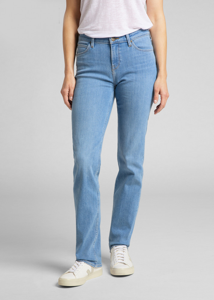 

Джинсы женские Lee Marion Straight Jeans голубые 42, Marion Straight Jeans