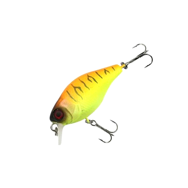 

Воблер Jackall CHUBBY 38 SILENT # Tropical Mat Tiger, Желтый;зеленый;черный, CHUBBY
