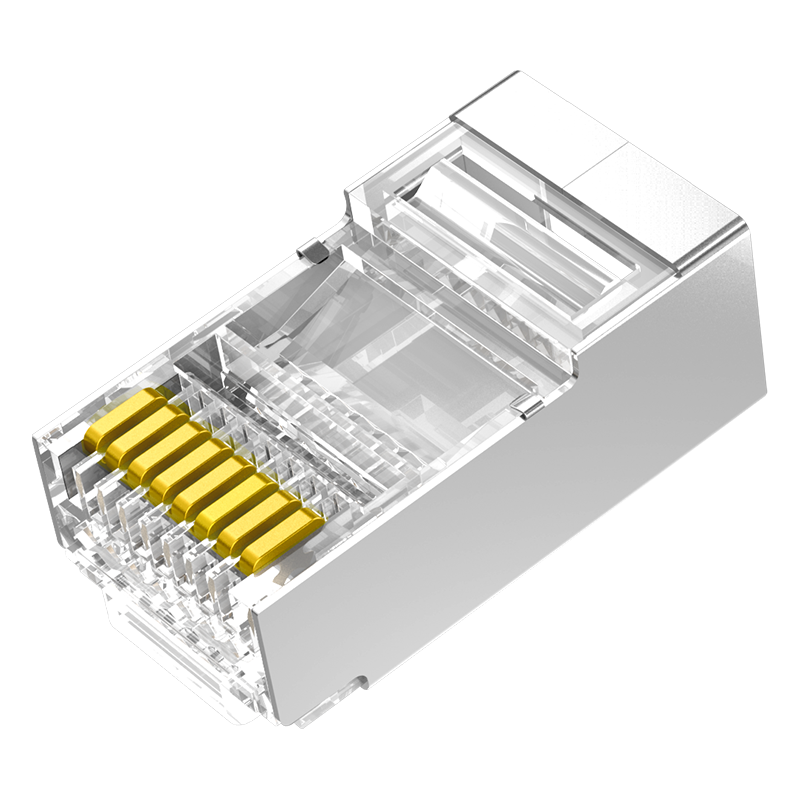 Коннектор uGreen RJ45 RJ 45 м (20333_) NW111 прозрачный