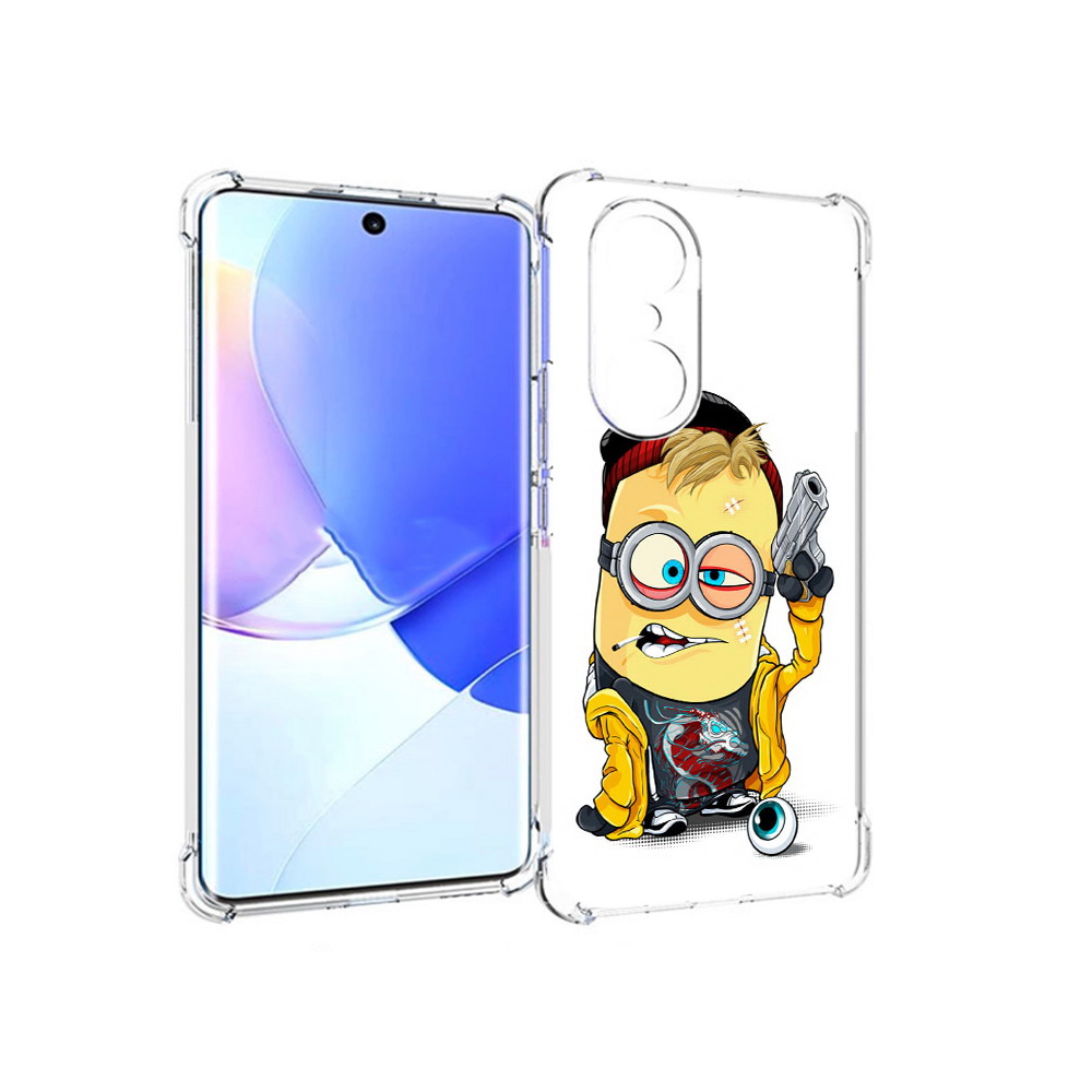 

Чехол MyPads Tocco для Honor 60 Pro миньон бандит, Прозрачный, Tocco